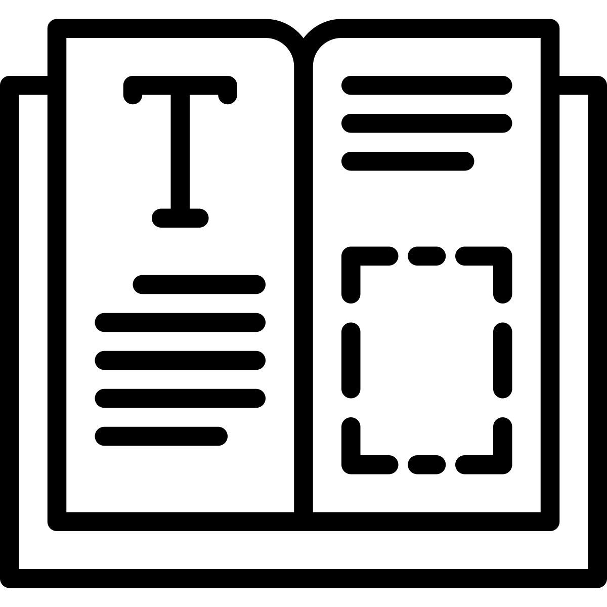 book printing icon