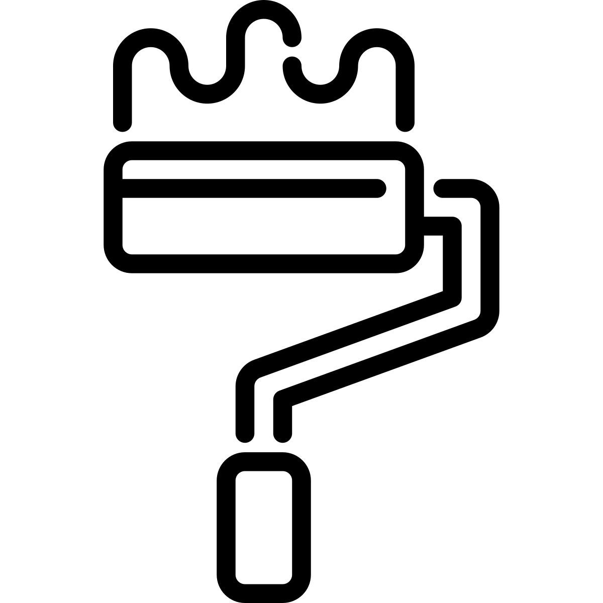 paint roller icon