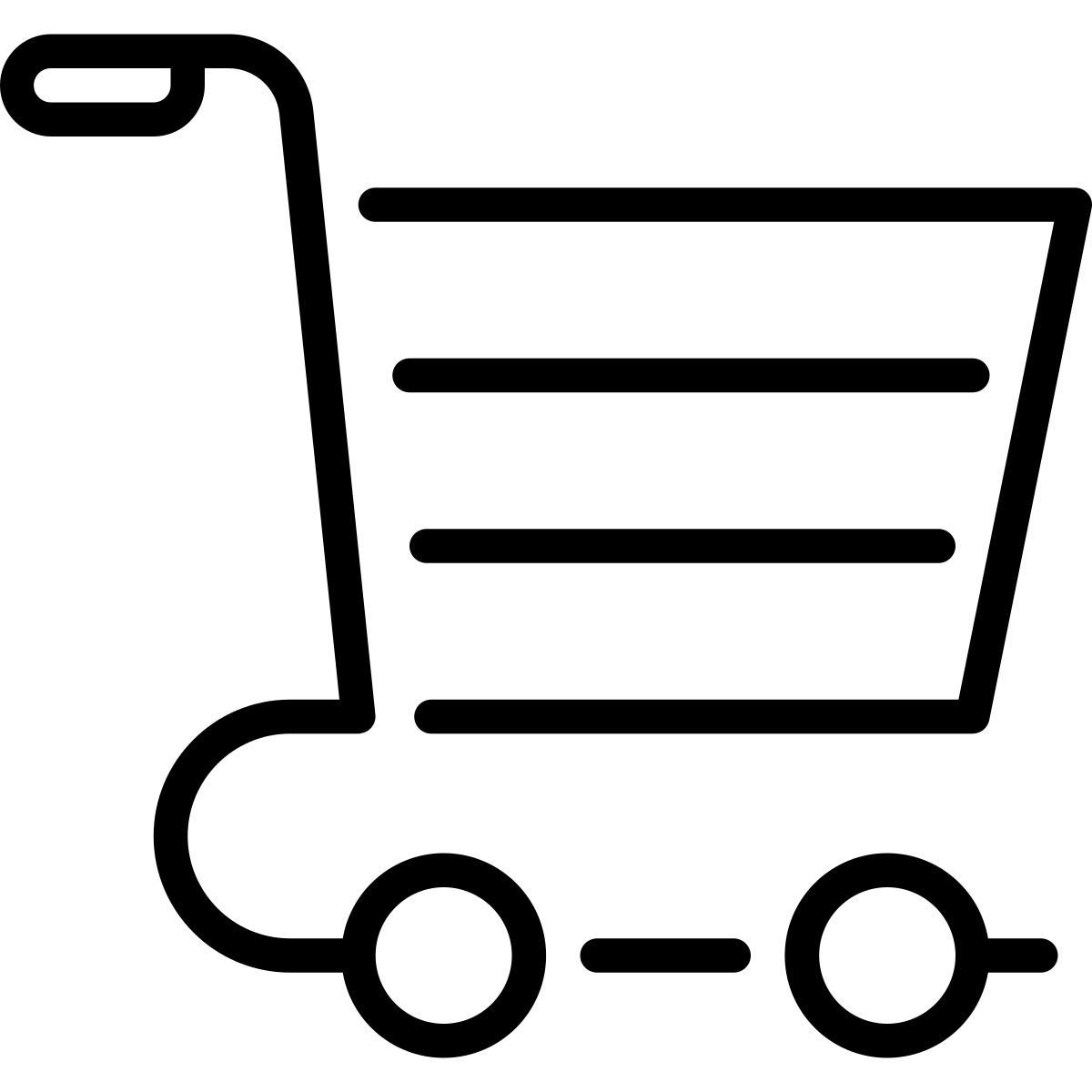 shopping cart icon
