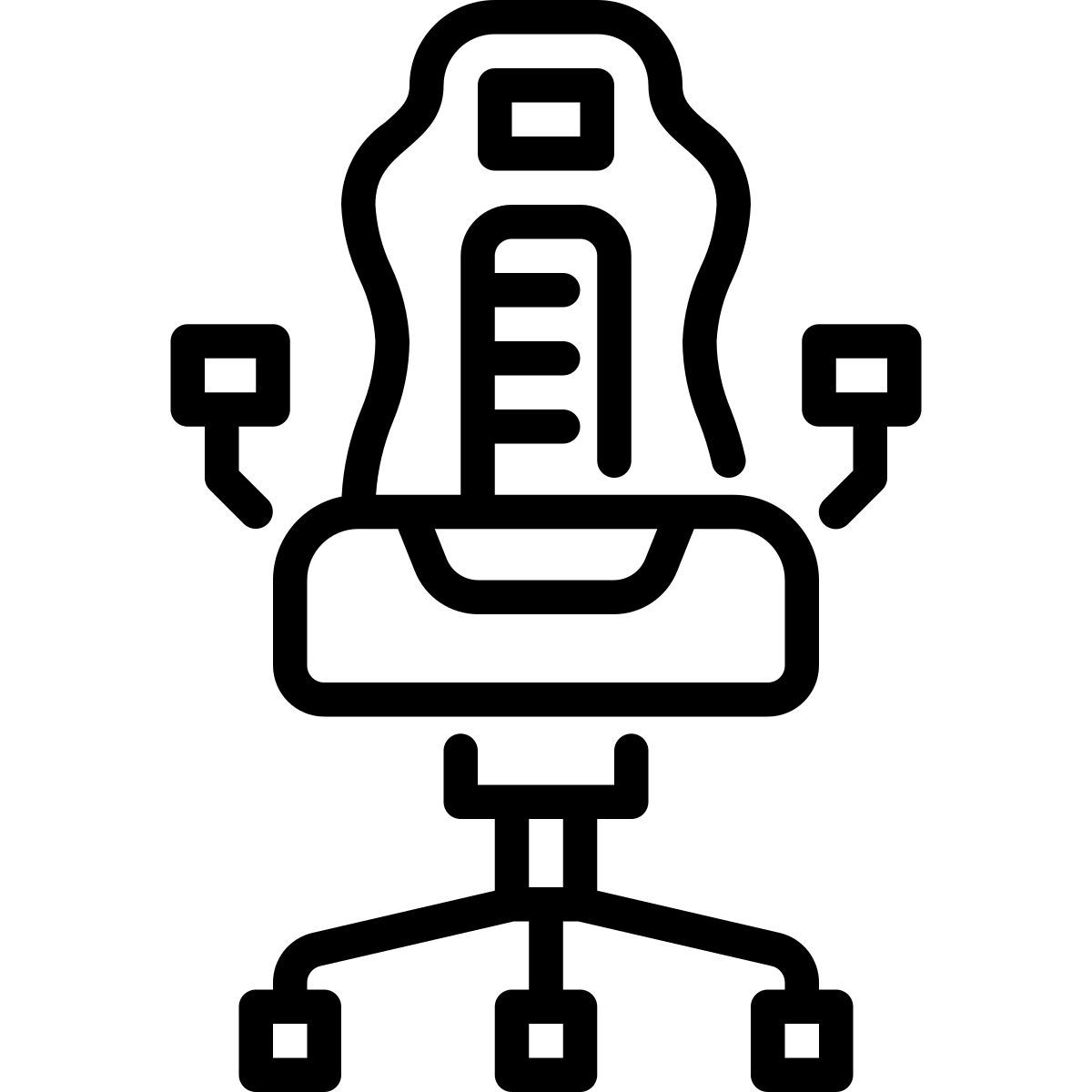 computer chair icon