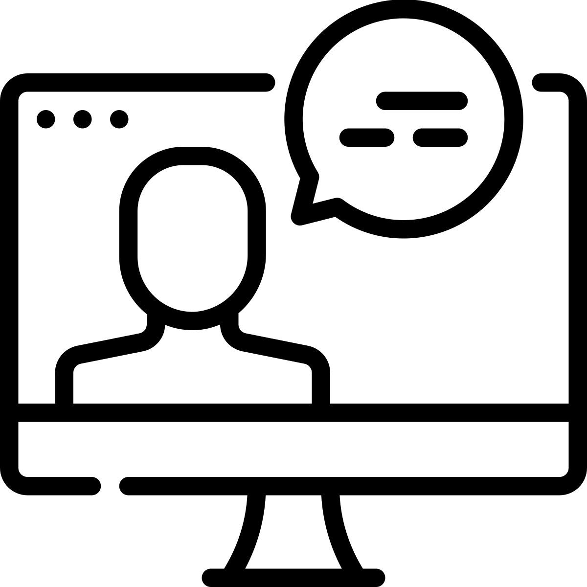 online communication icon