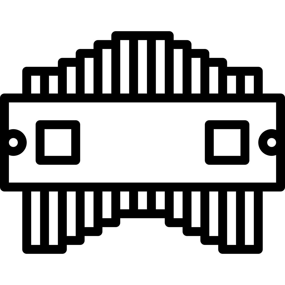 contour gouge angel meter icon