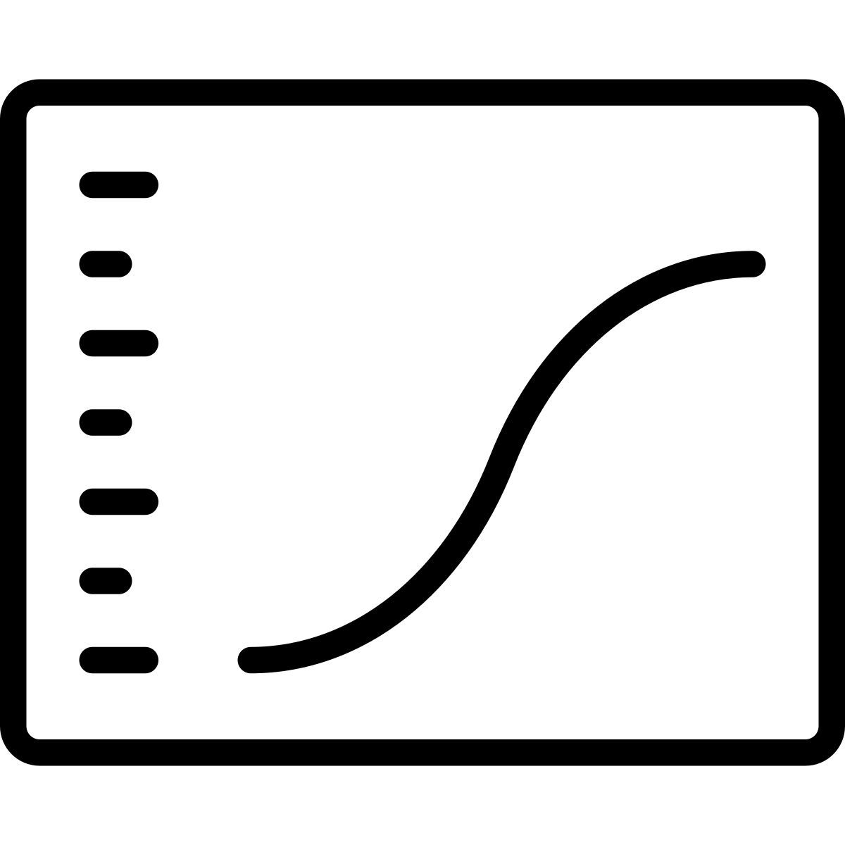 curved line icon
