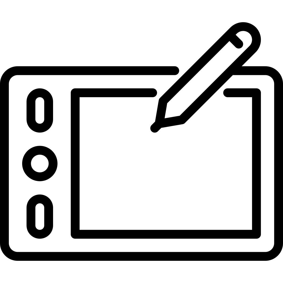 drawing tablet icon