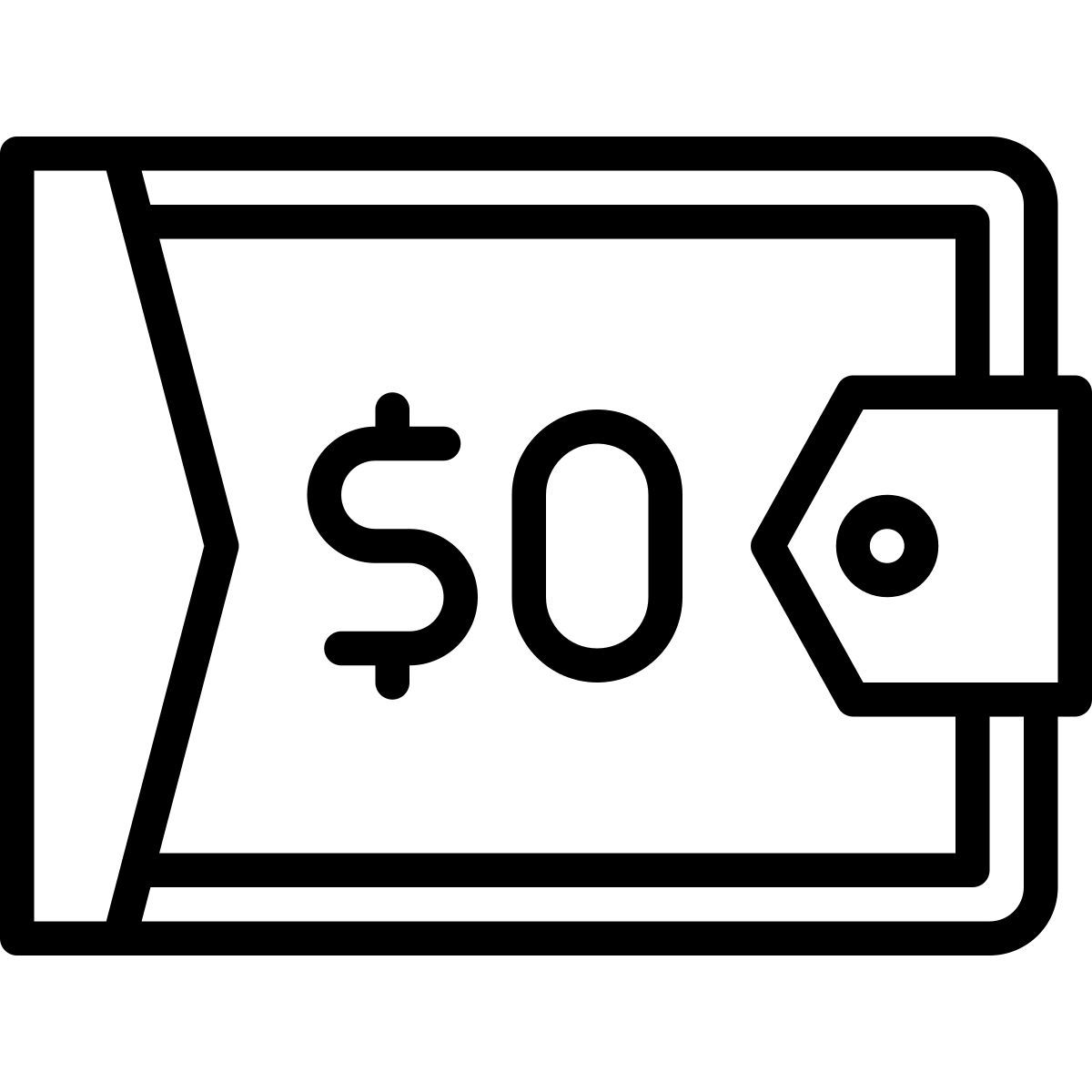 empty wallet icon