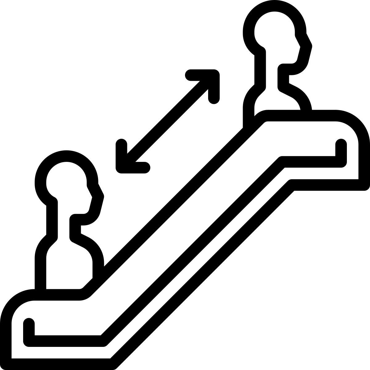 escalator icon