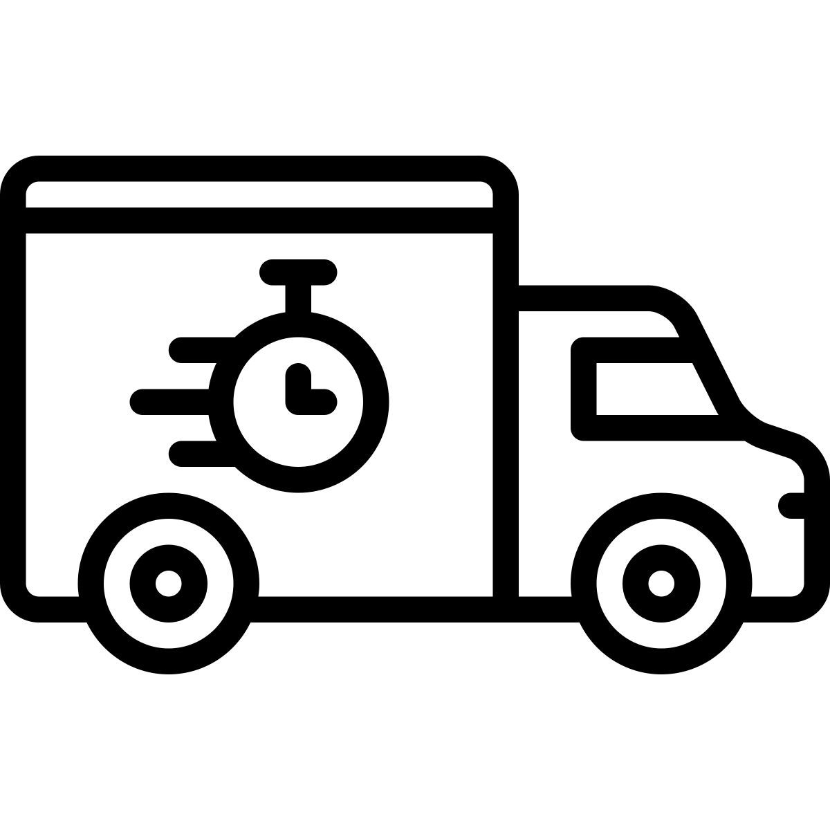 fast delivery icon