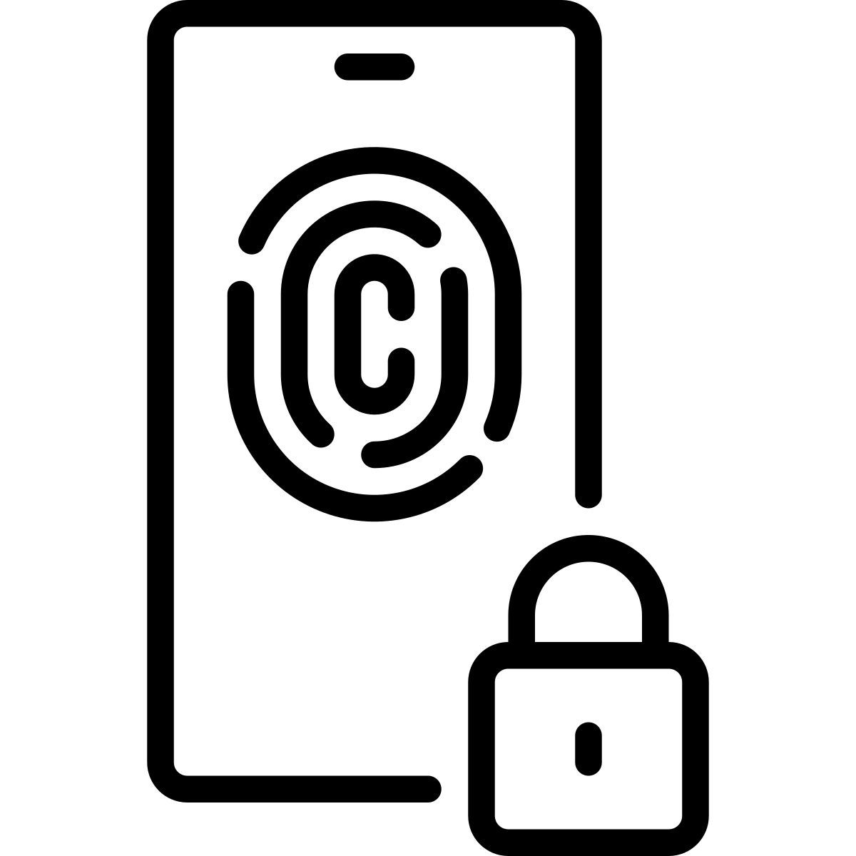 fingerprint icon