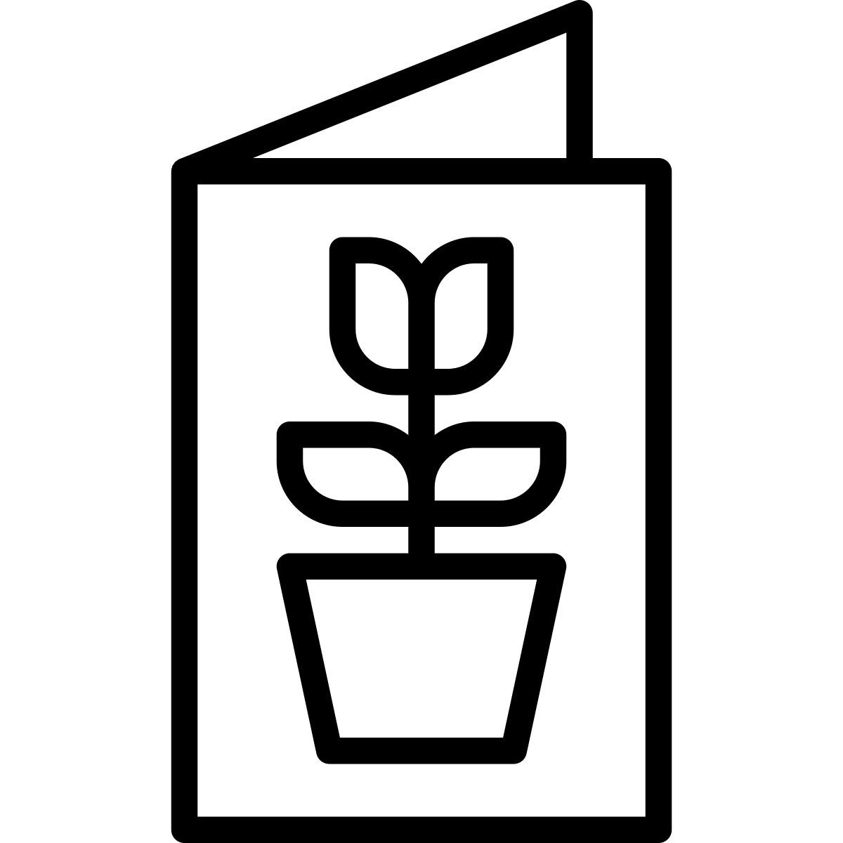 greeting card icon