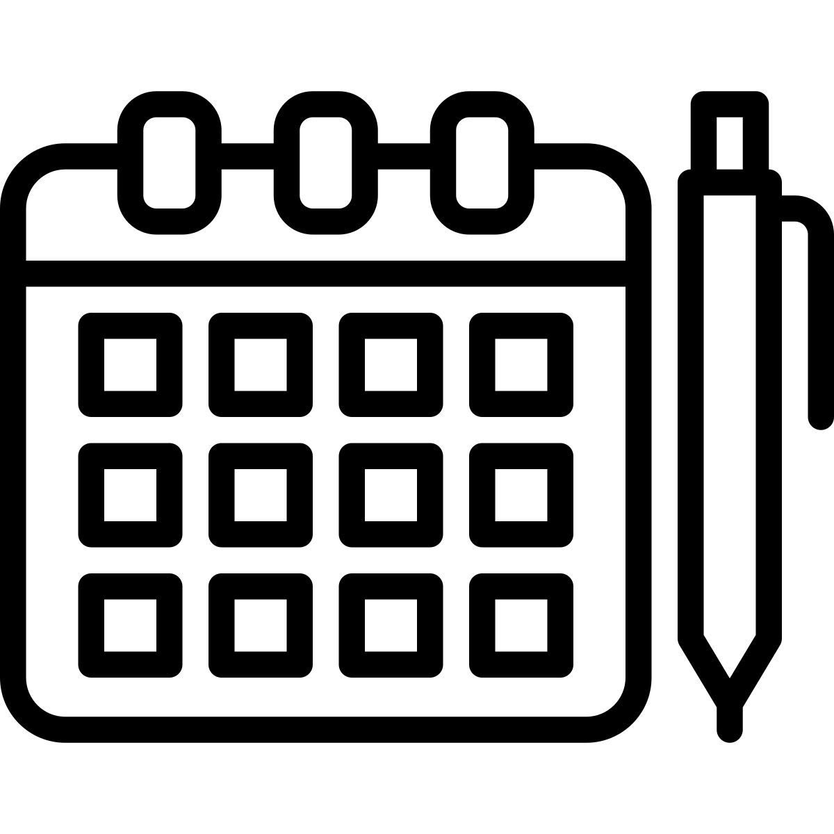 make schedule icon