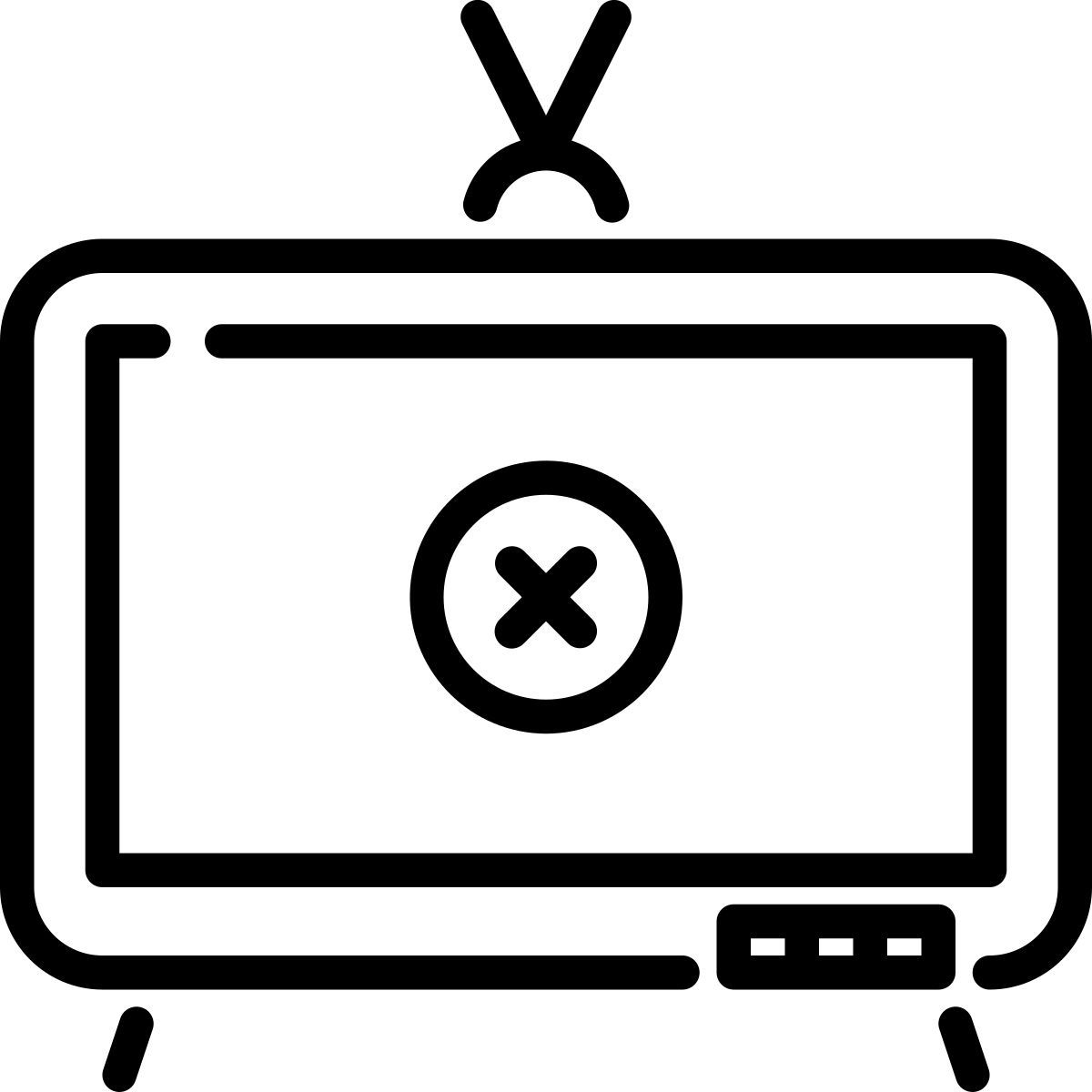 no tv icon