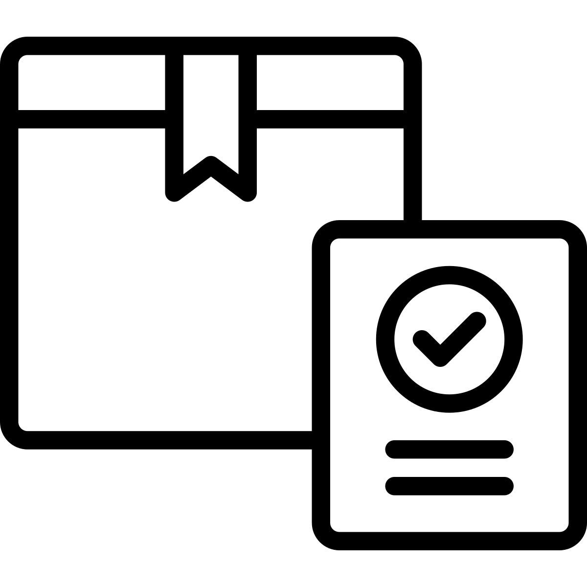 delivery confirmation icon