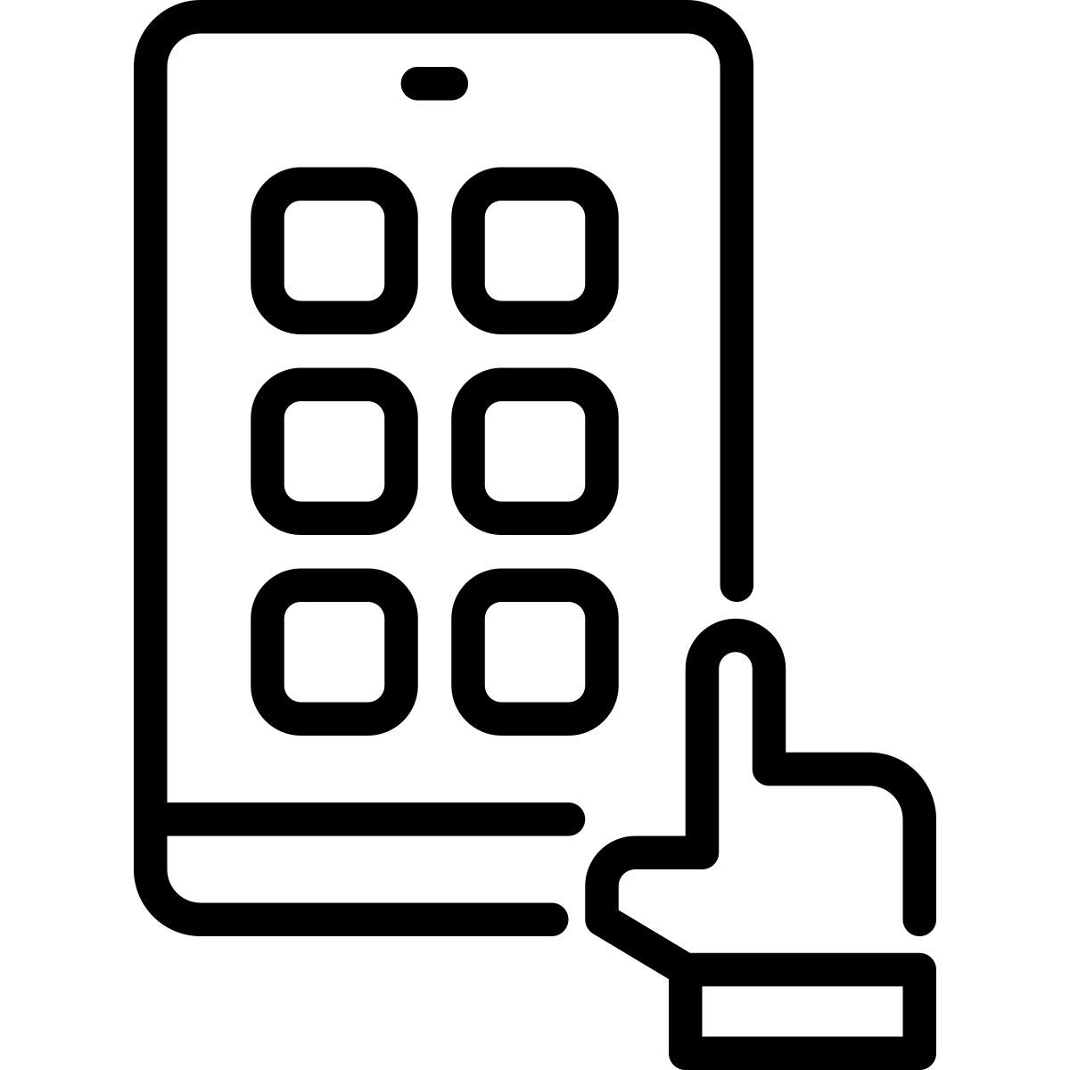 press buttons icon