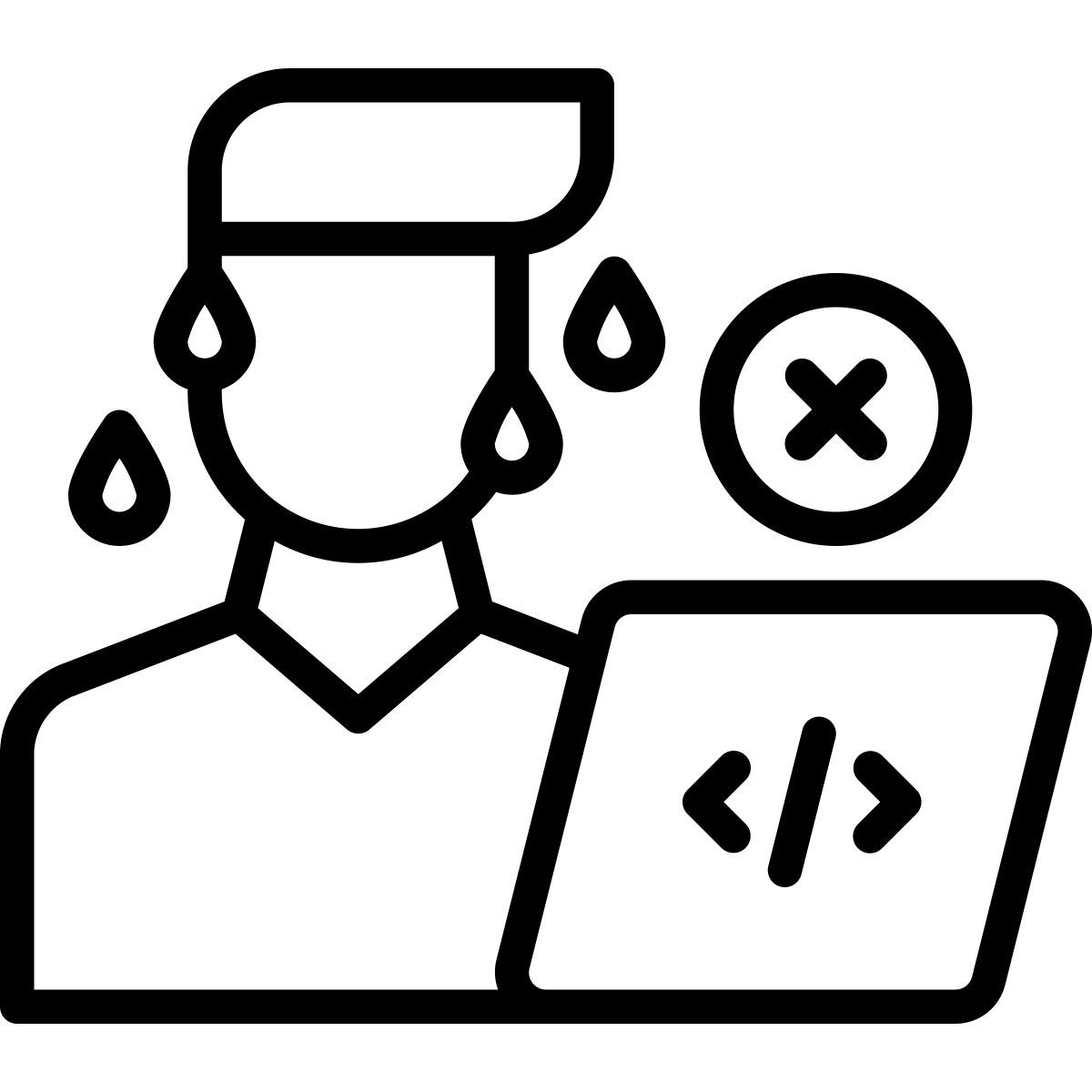 programmer coding icon