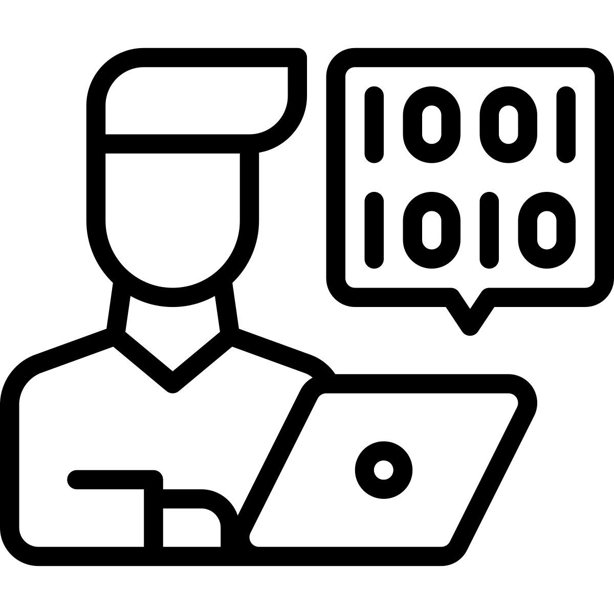 programmer coding icon