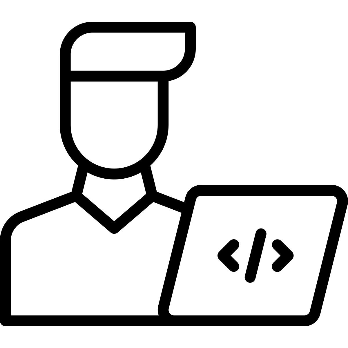 programmer coding icon