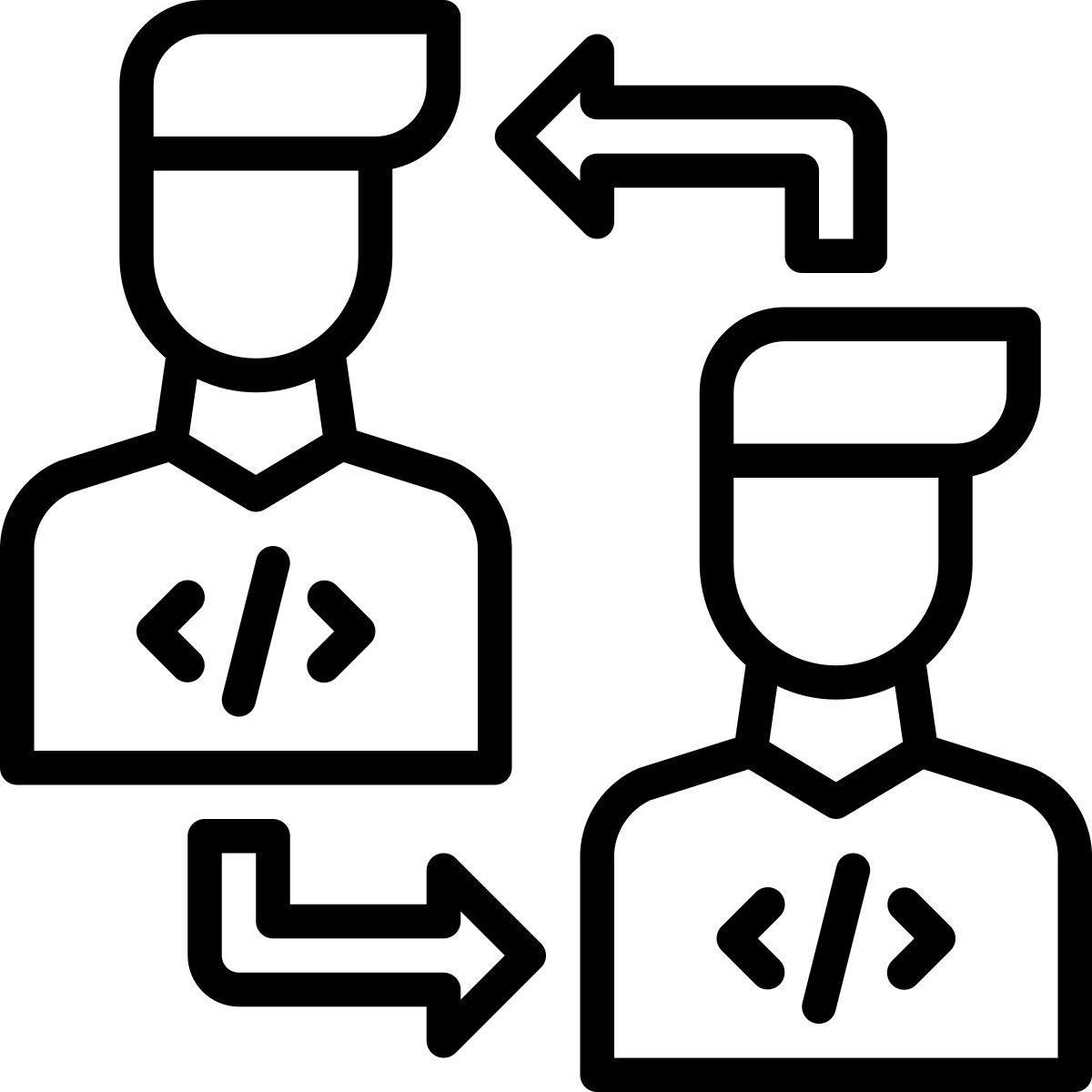 programmers exchange experience icon