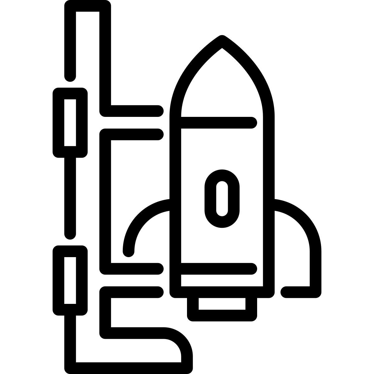 rocket launch icon