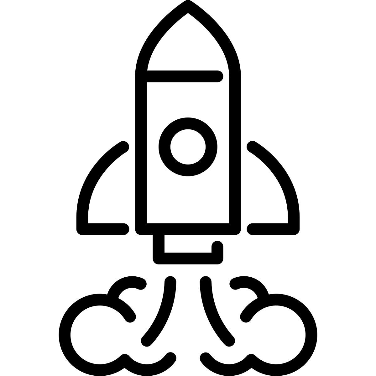 rocket launch icon