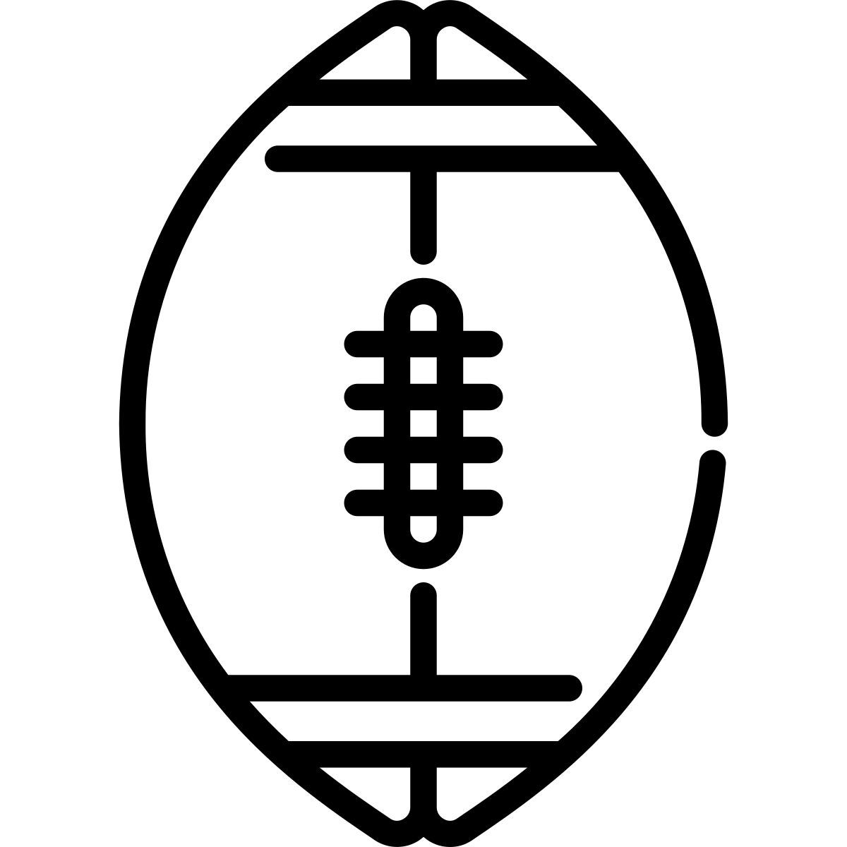 rugby ball icon