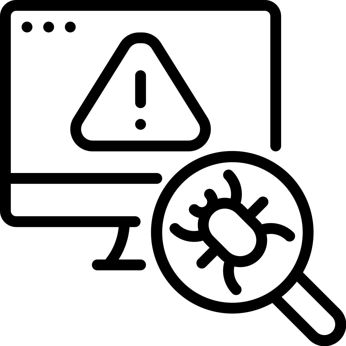 rechercher des bugs icon