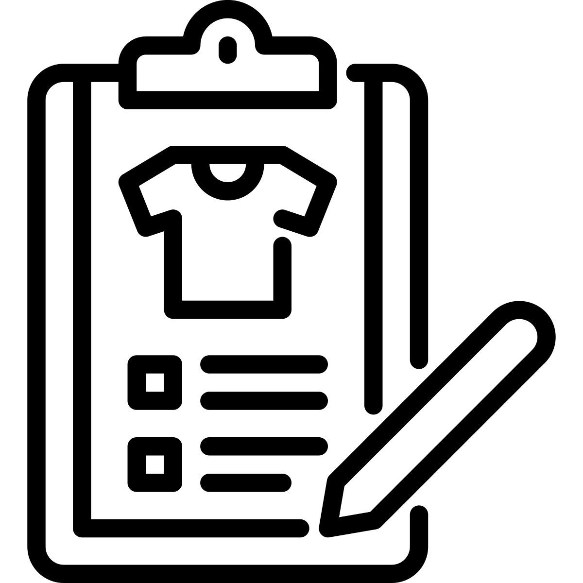 sign printing document icon