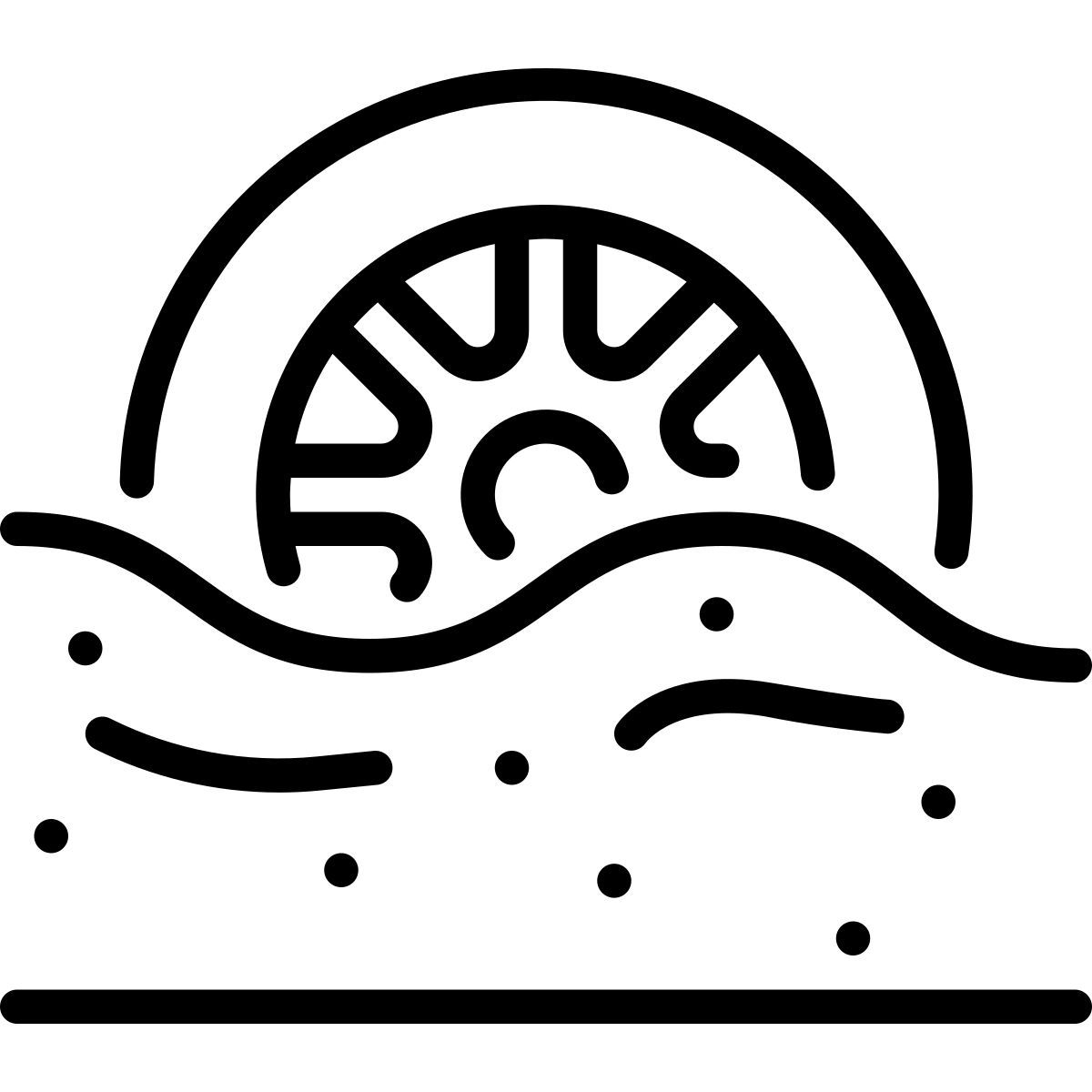 snow plowing service icon