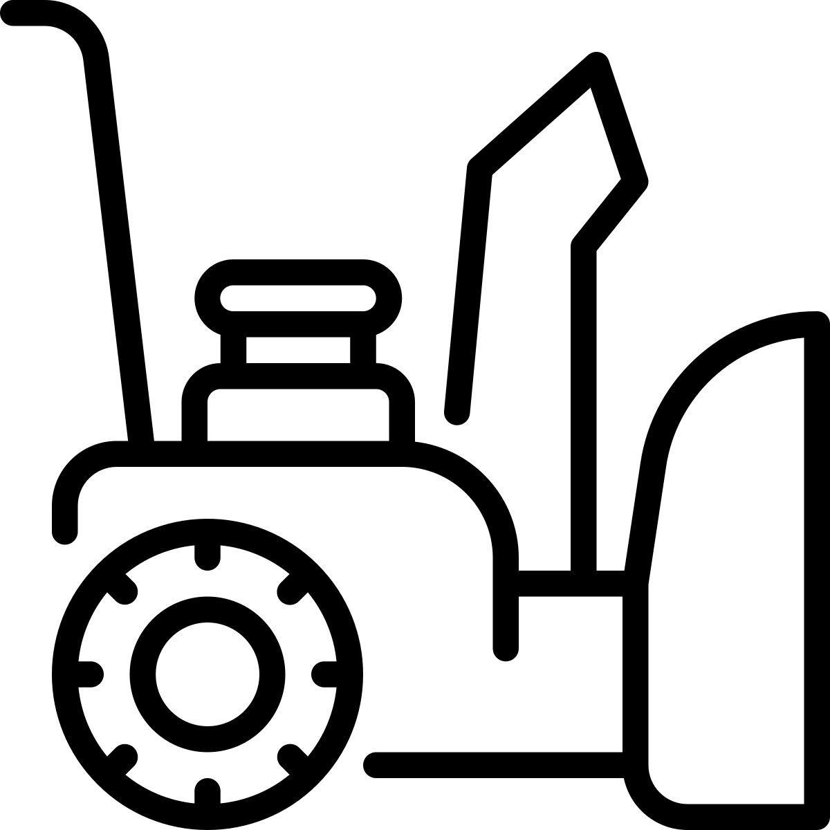 snow plowing service icon