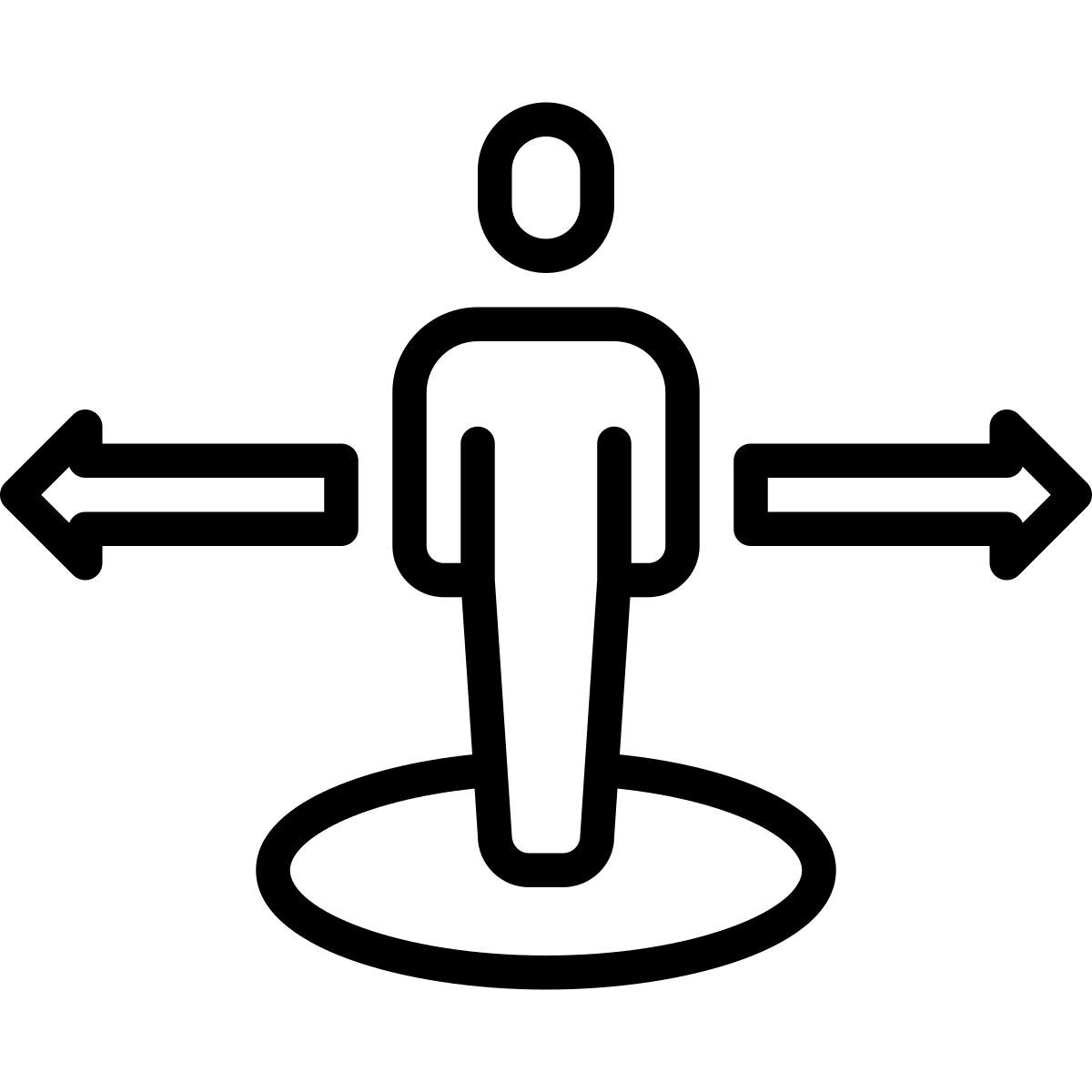 social distancing icon
