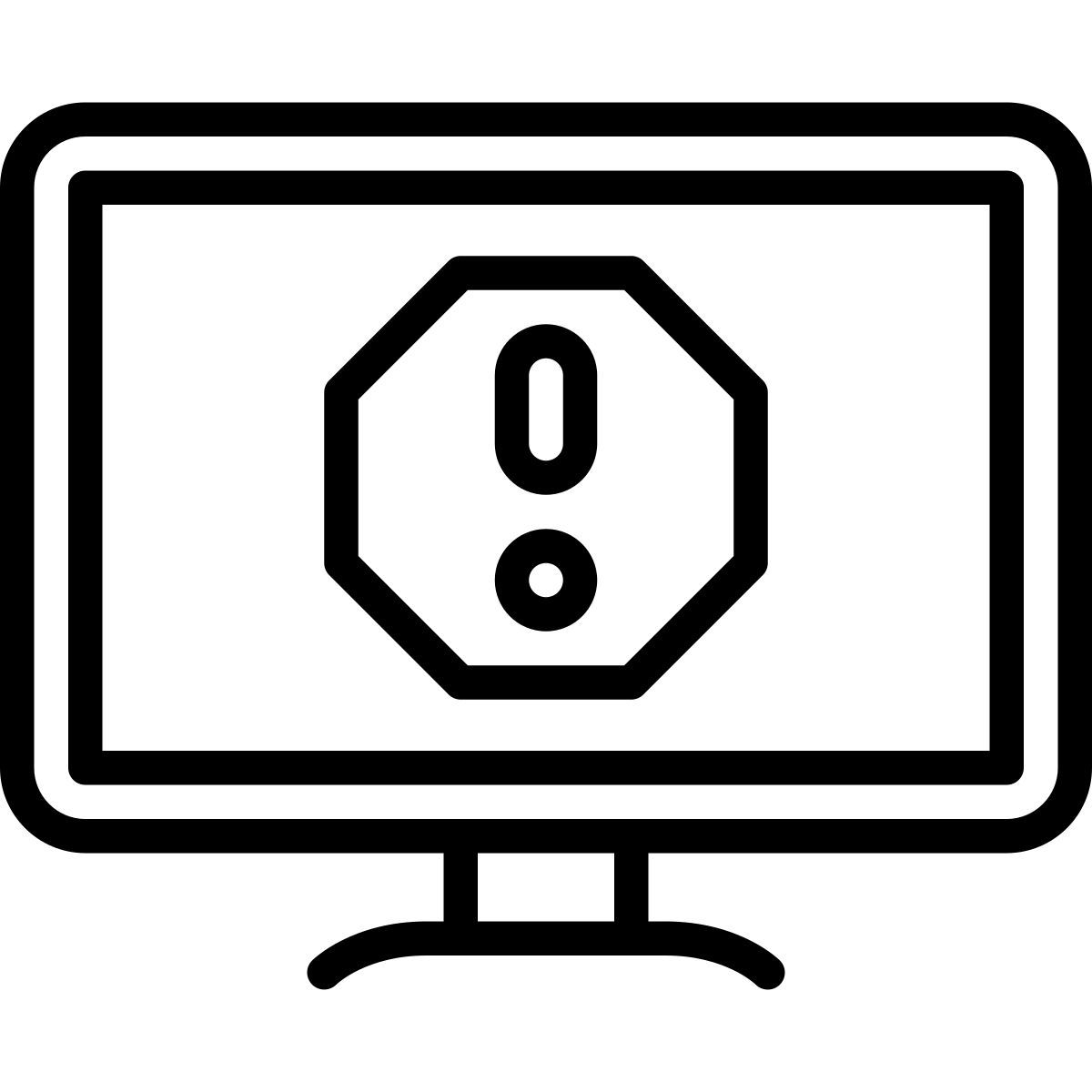 stop watching tv icon