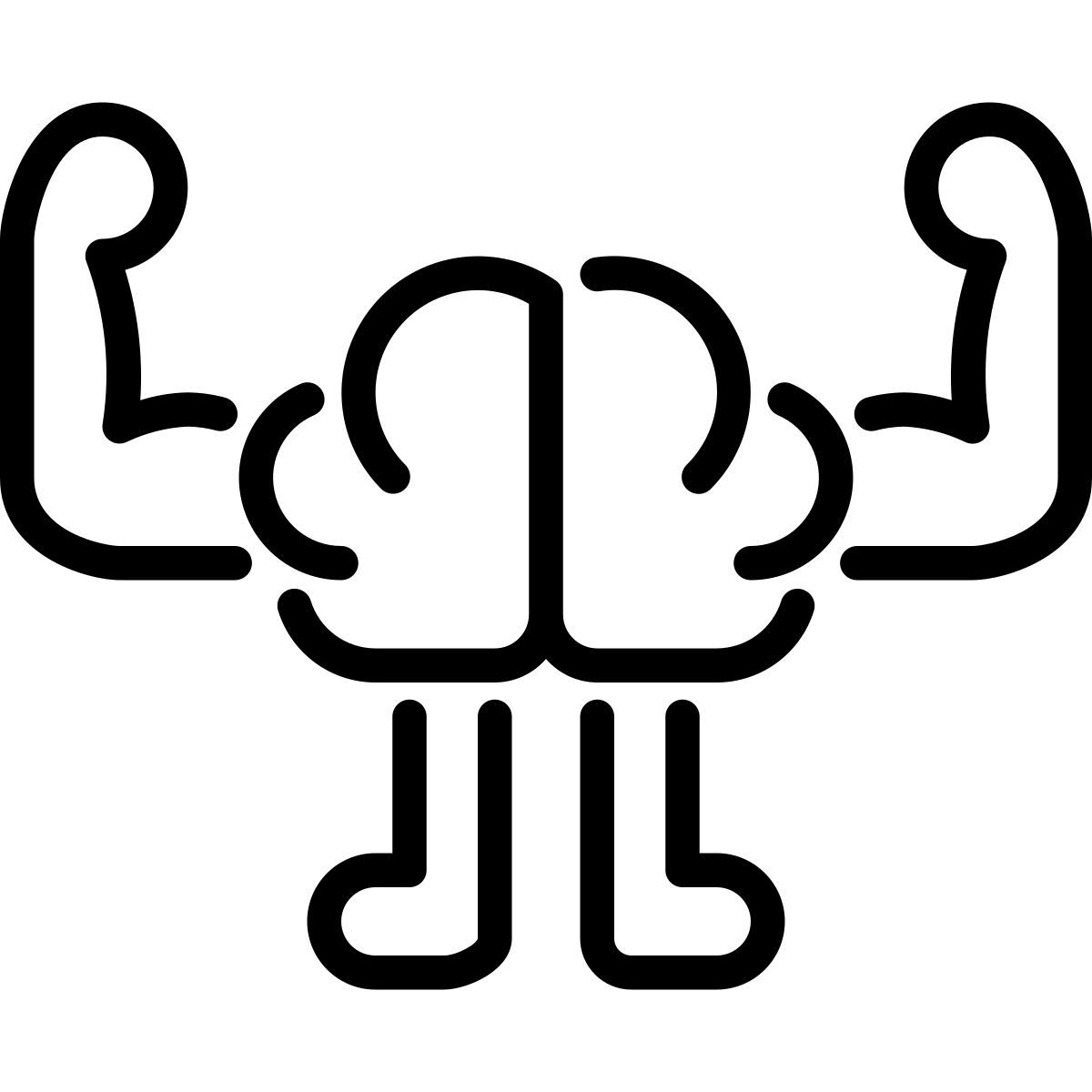 strong brain icon
