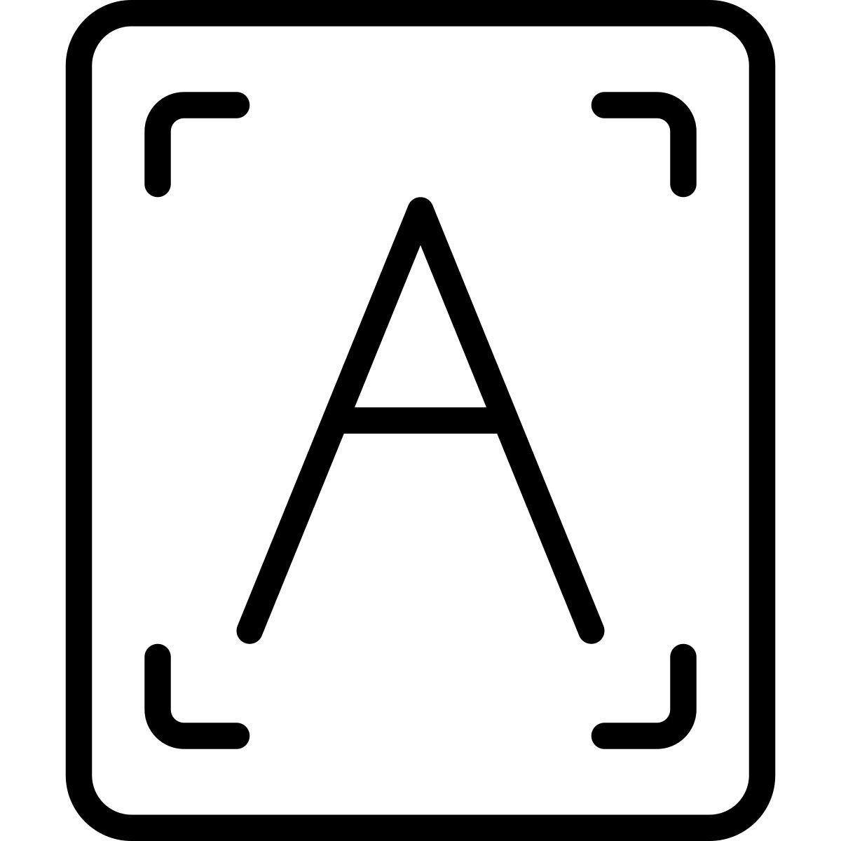 text icon