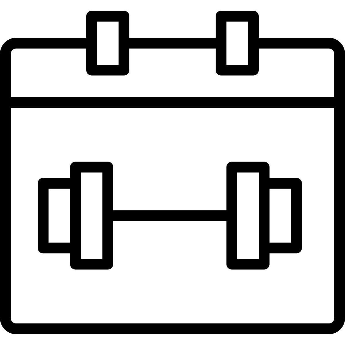 training schedule icon