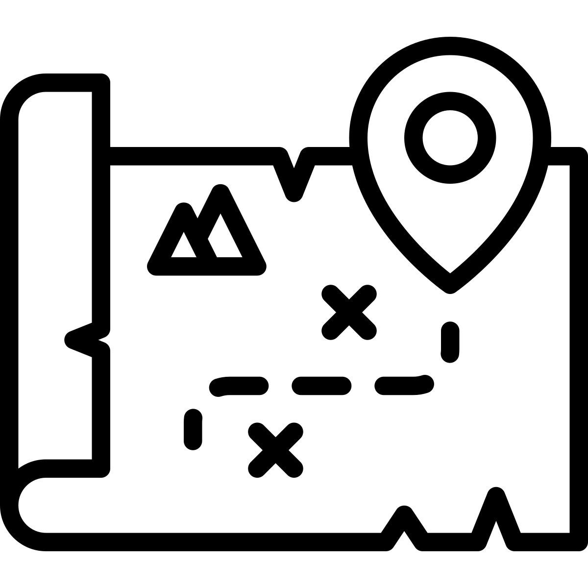mappa del tesoro icon