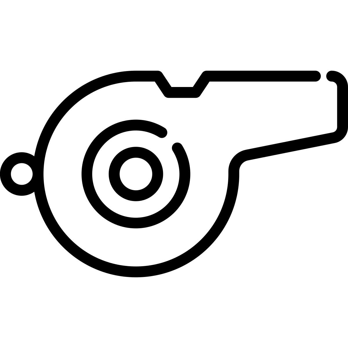 whistle icon