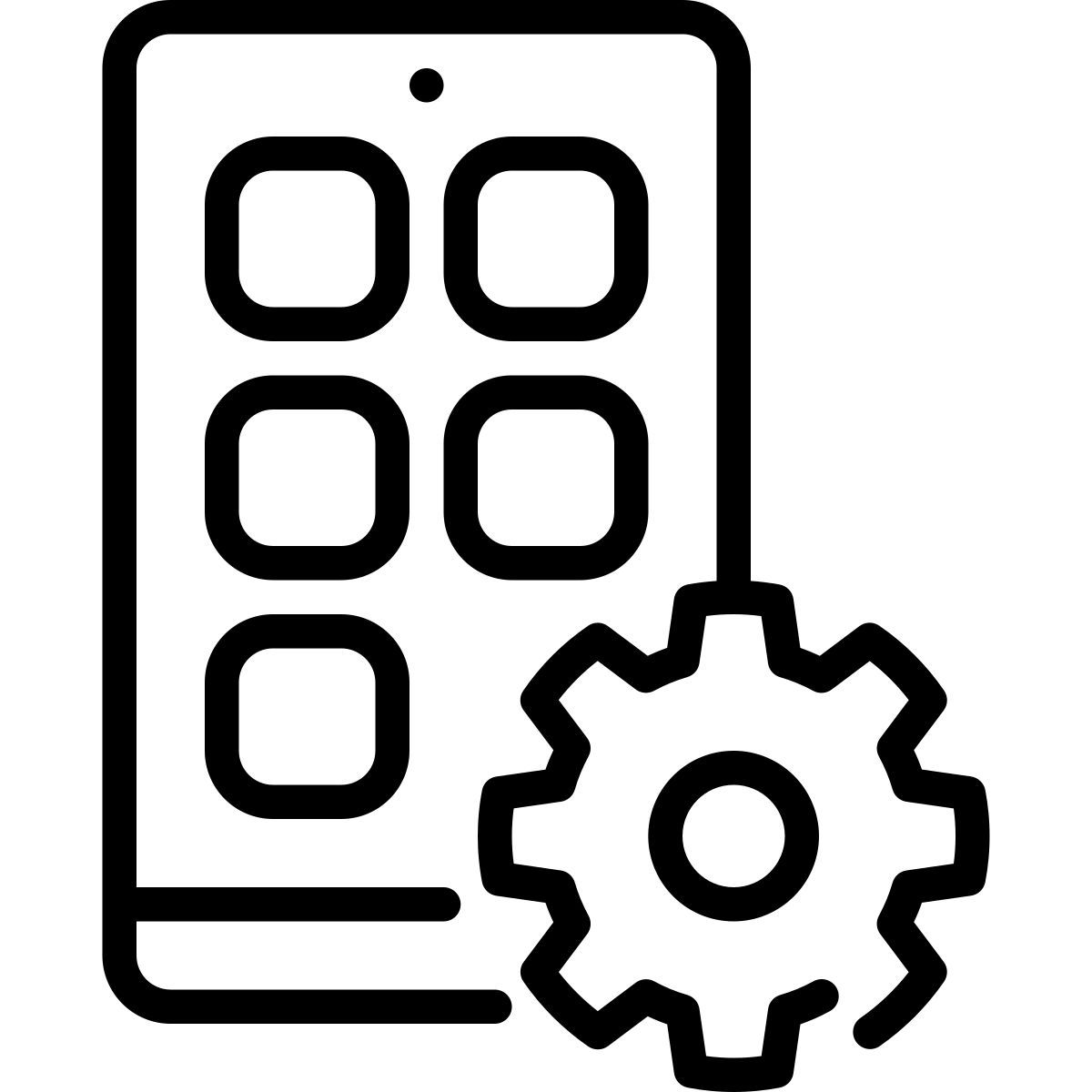 smartphone settings icon
