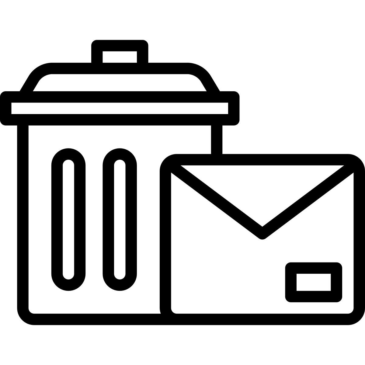 courrier indésirable icon