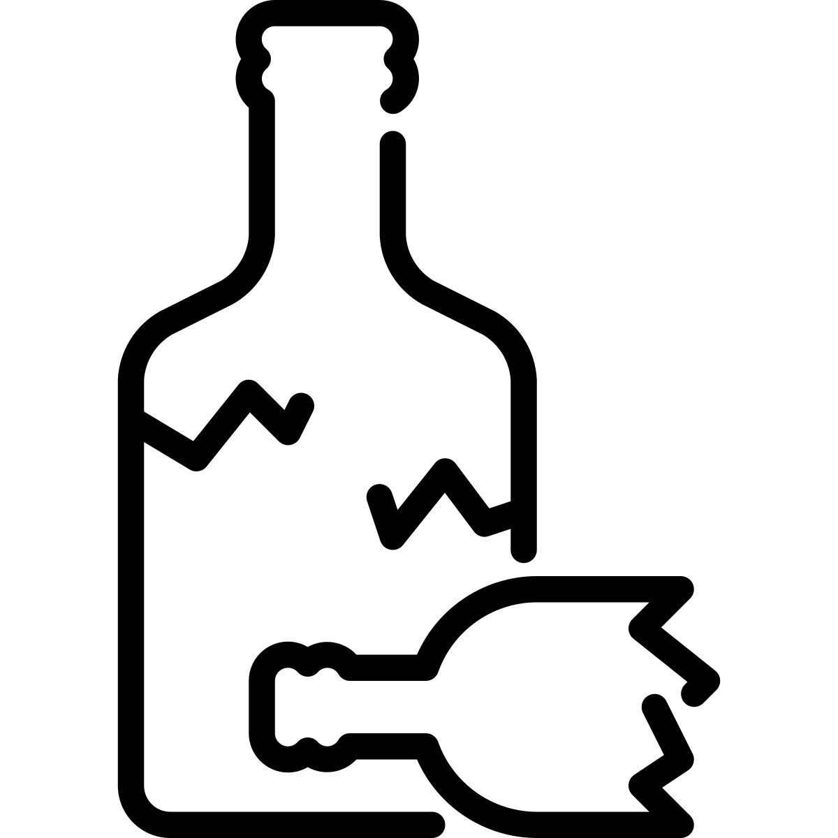 verre brisé icon