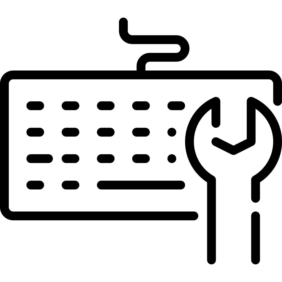 keyboard repair icon