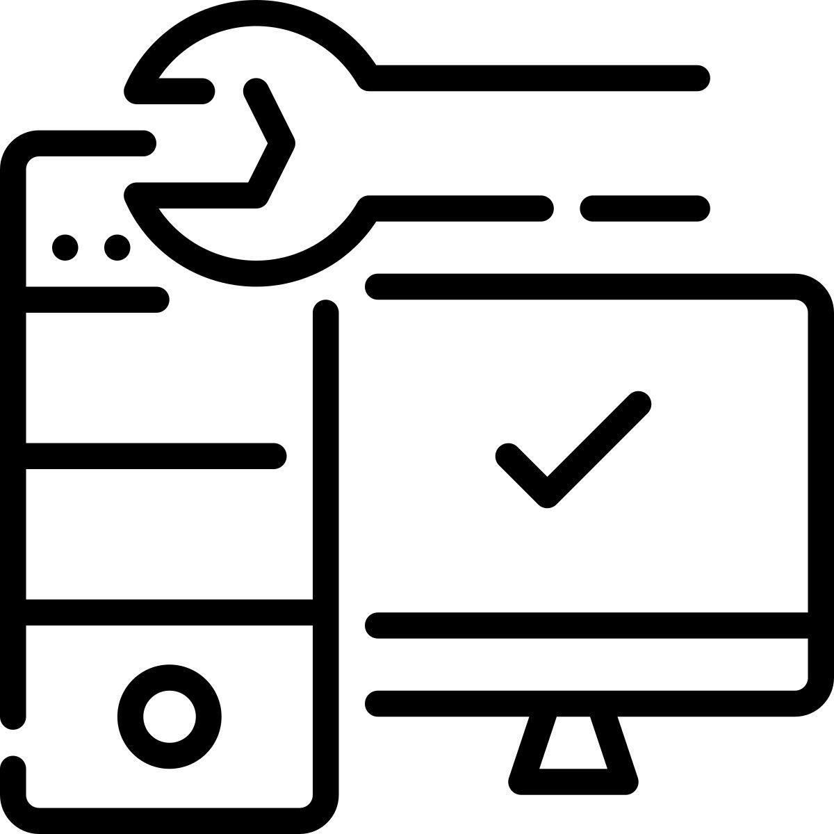 repair computer icon