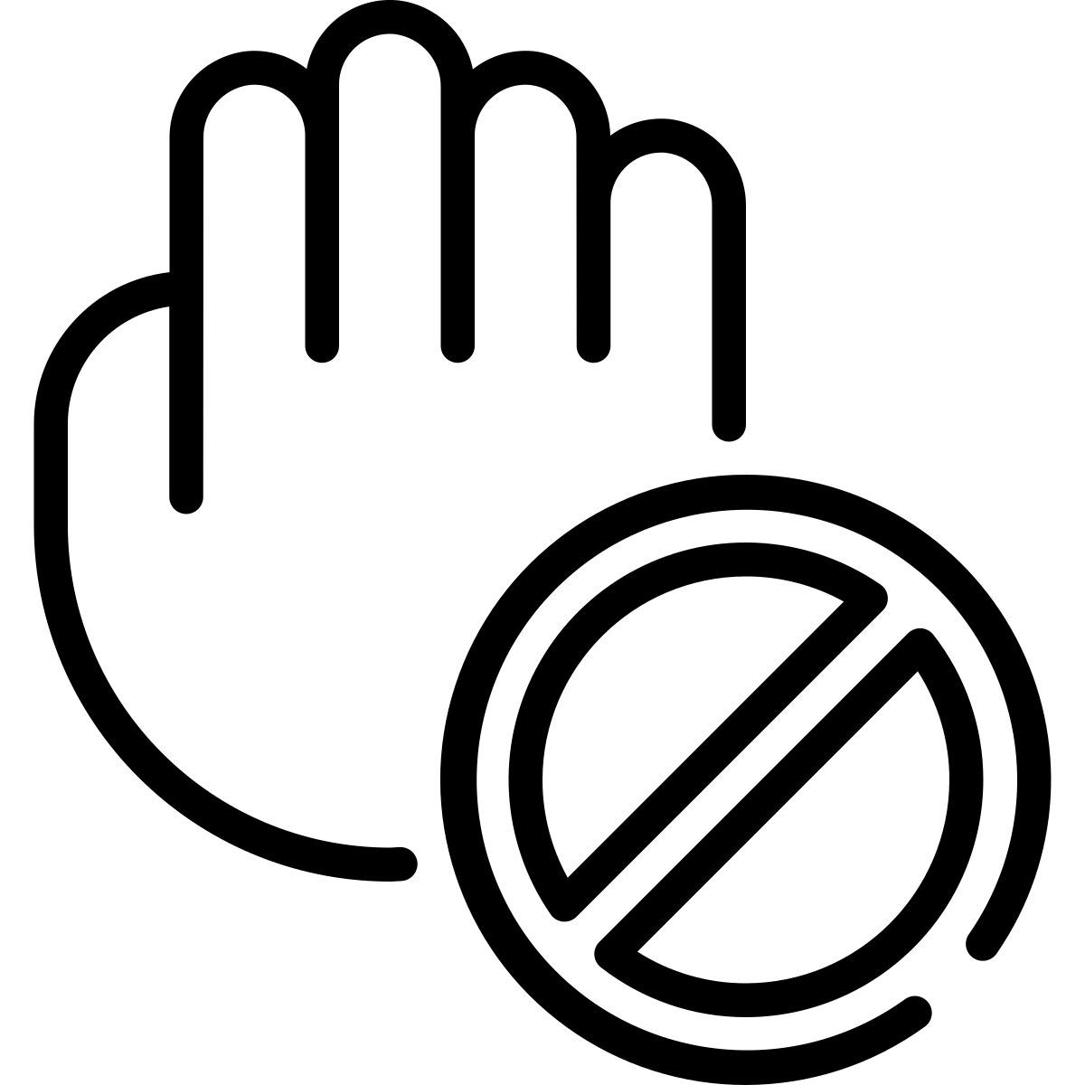 cursor da mão icon