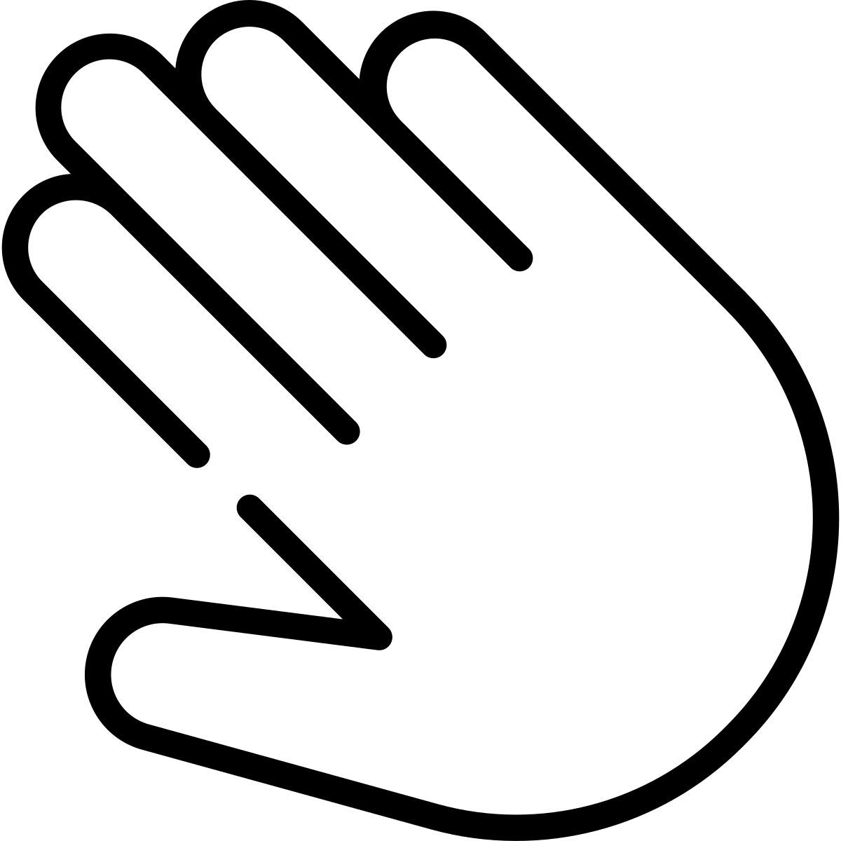 hand cursor icon