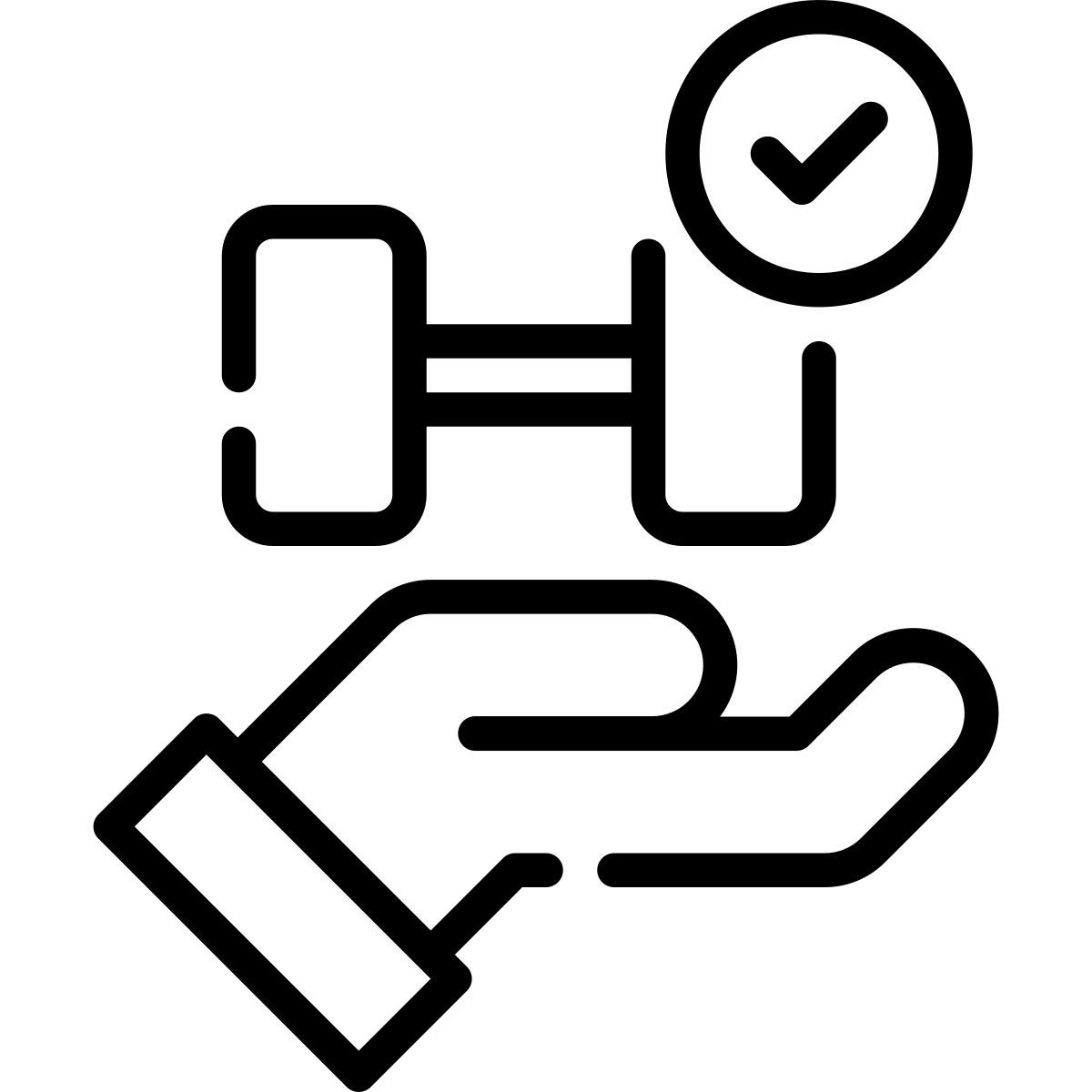 아령 벤치 프레스 icon