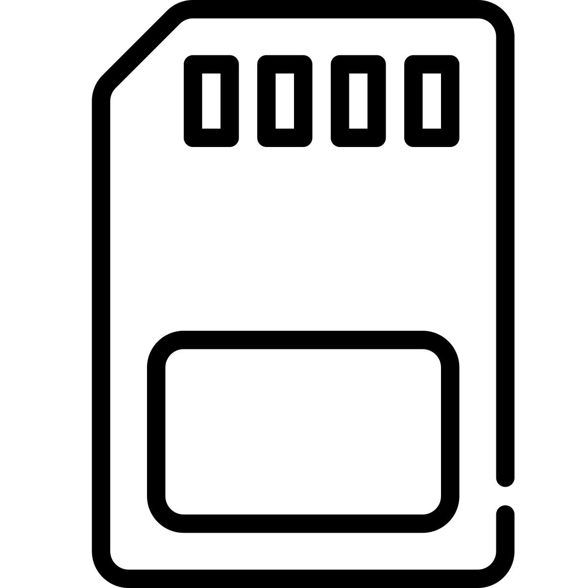 memory card icon