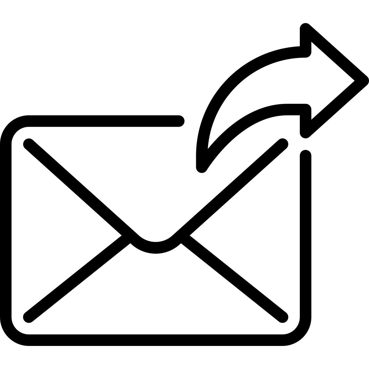 forward message icon