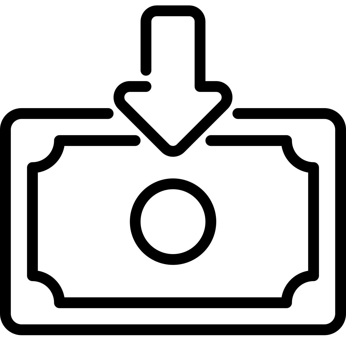 receive payment icon
