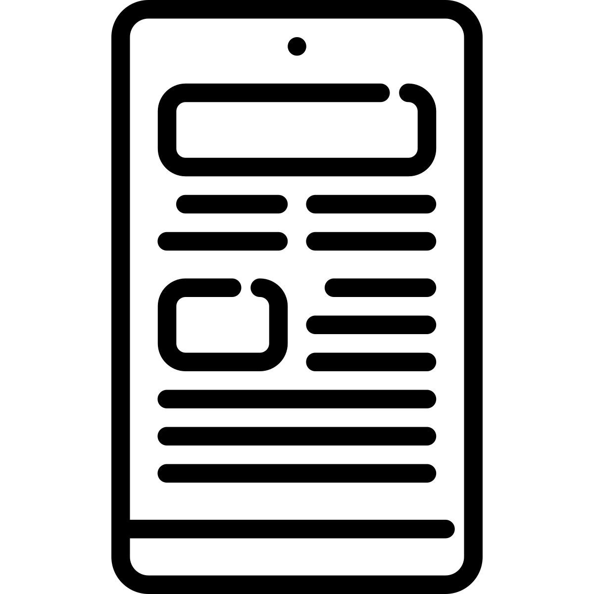 online news icon