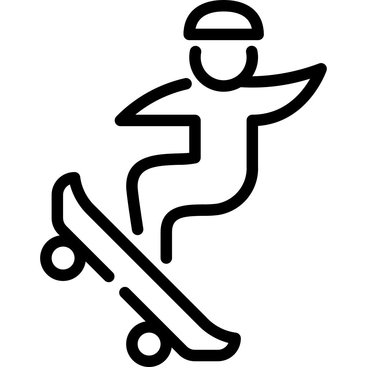 skateboard icon