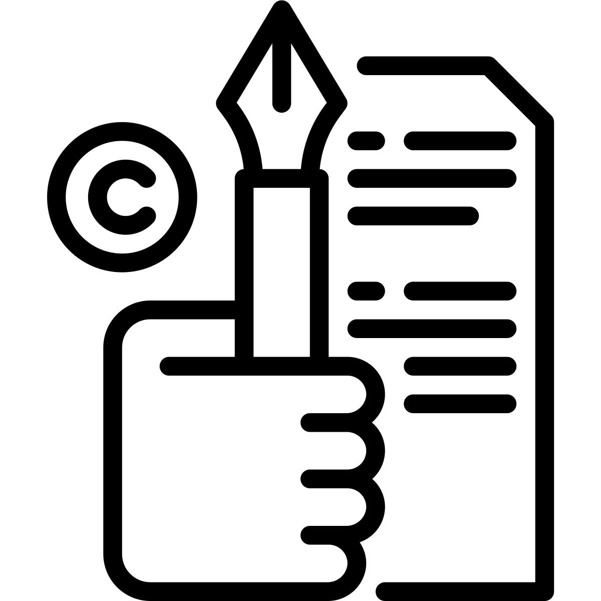 copyright icon