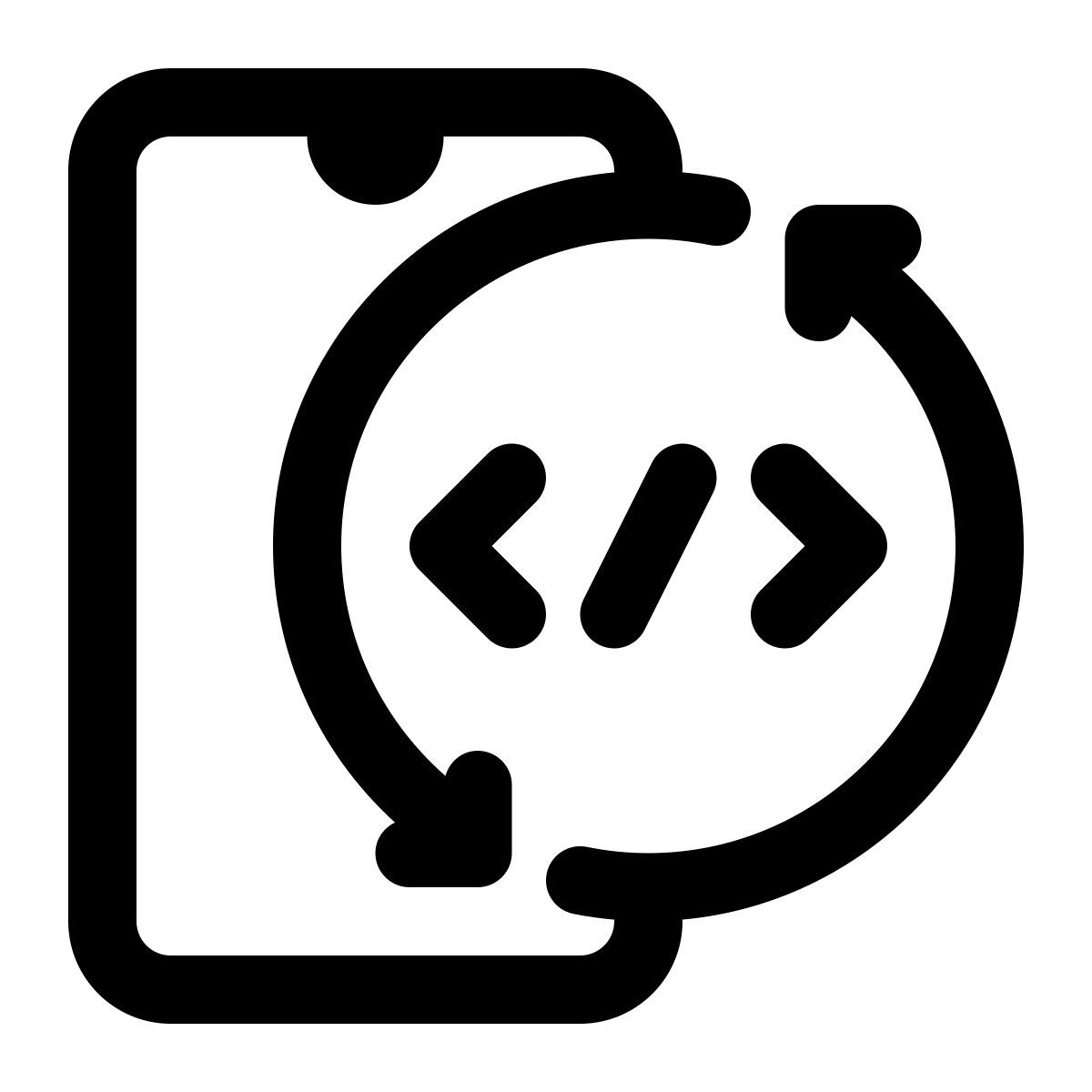 app development lifecycle icon